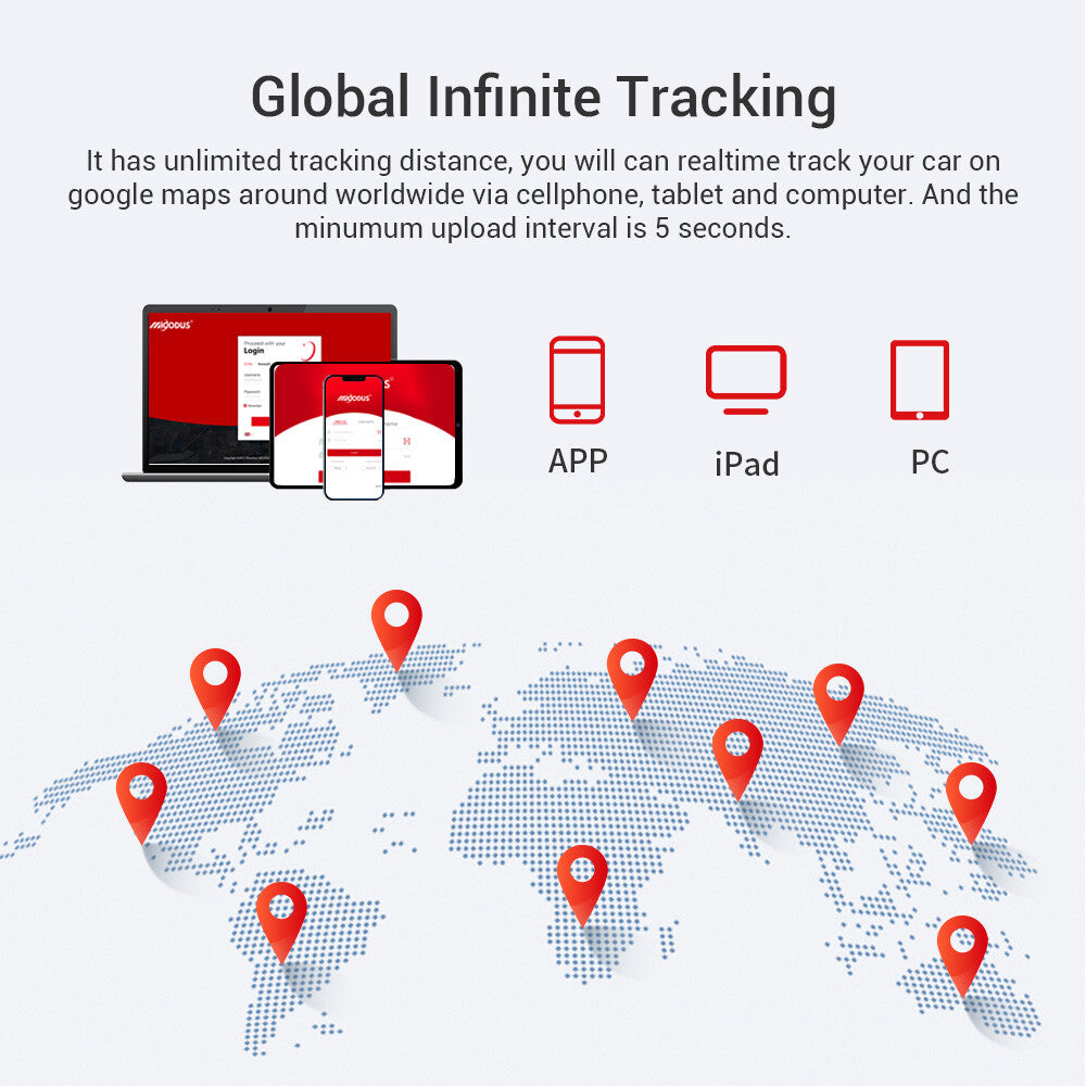 OBD2 GPS Tracker Real Time Vehicle Tracking Device OBD II Car Truck Locator US