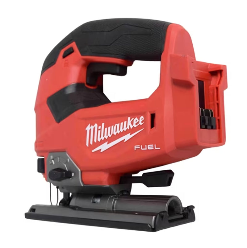 M18 FUEL D-Handle Jig Saw - Bare Tool (2737-20) - Cordless Brushless Power Tool with Tool-Free Adjustments, Integrated LED Light, and Dust Management