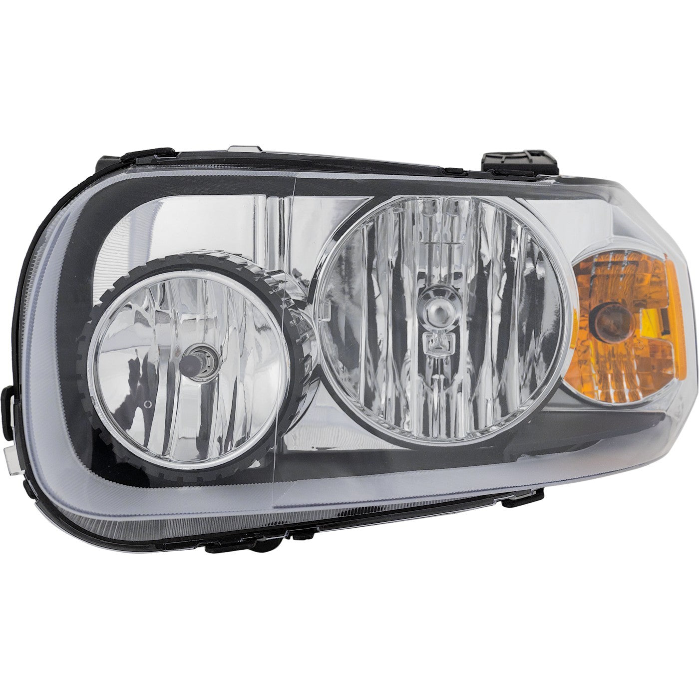 Driver and Passenger Side Headlights for Ford Escape 2005-2007 Halogen W/ Bulb/S