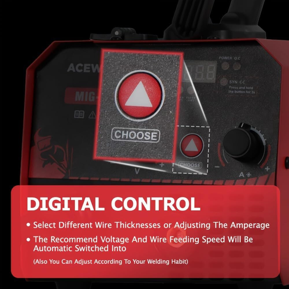 130A Gasless Flux Core MIG Welder Welding Machine 110V Portable IGBT Inverter