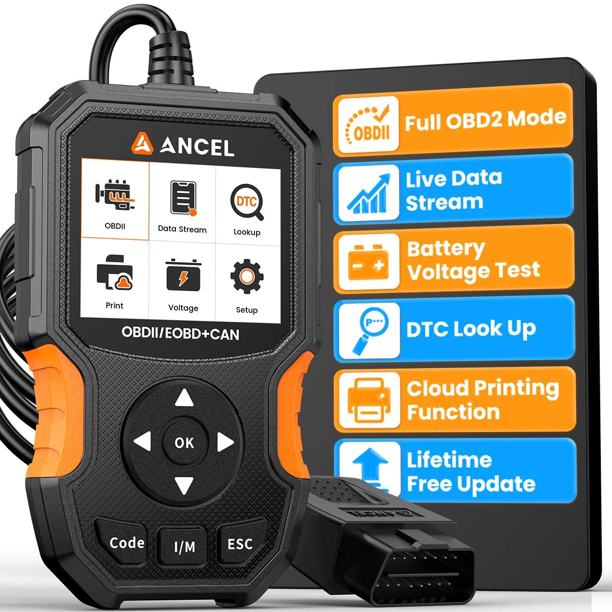 Universal OBD2 Scanner Code Reader Car Diagnostic Scan Tool Check Engine Fault
