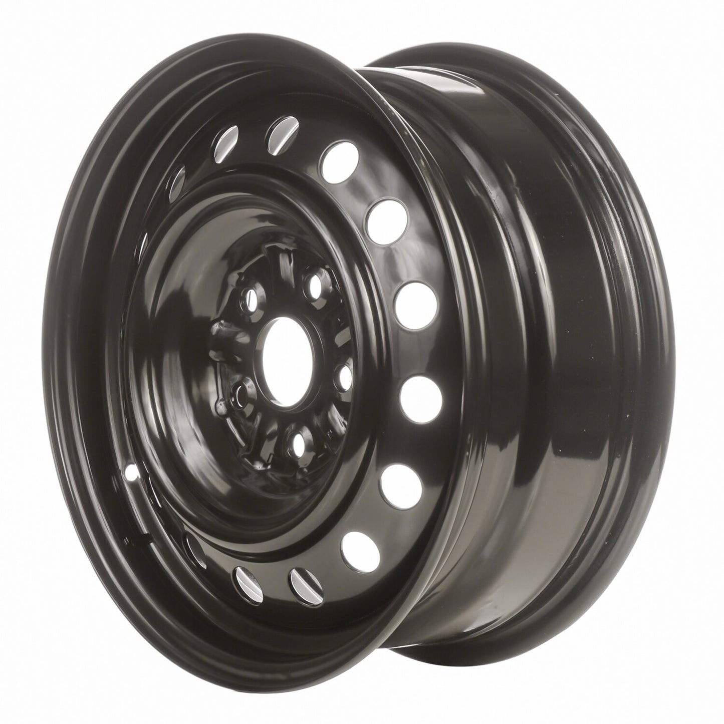 69443 New Replacement 16x6.5 Black Steel Wheel Fits 2004-2010 Toyota Sienna