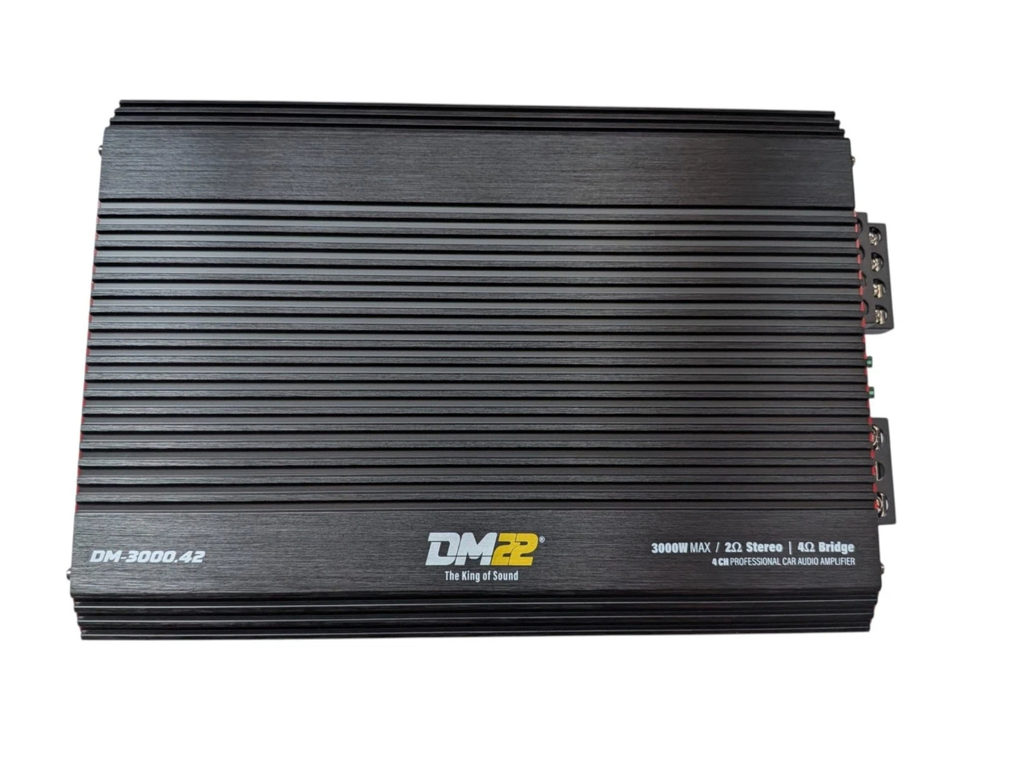 DM22 DM-3000.4D 4-Channel Car Audio Amplifier 3000W Max Range Amp New