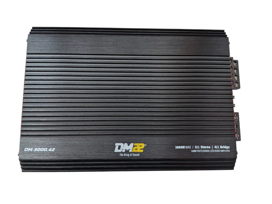 DM22 DM-3000.4D 4-Kanal Auto Audio Verstärker 3000W Max. Leistungsbereich Neu