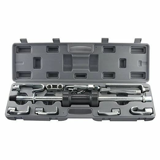 18 pc Heavy Duty Heat Treated Dent Puller Slide Hammer Body Shop Repair Tool