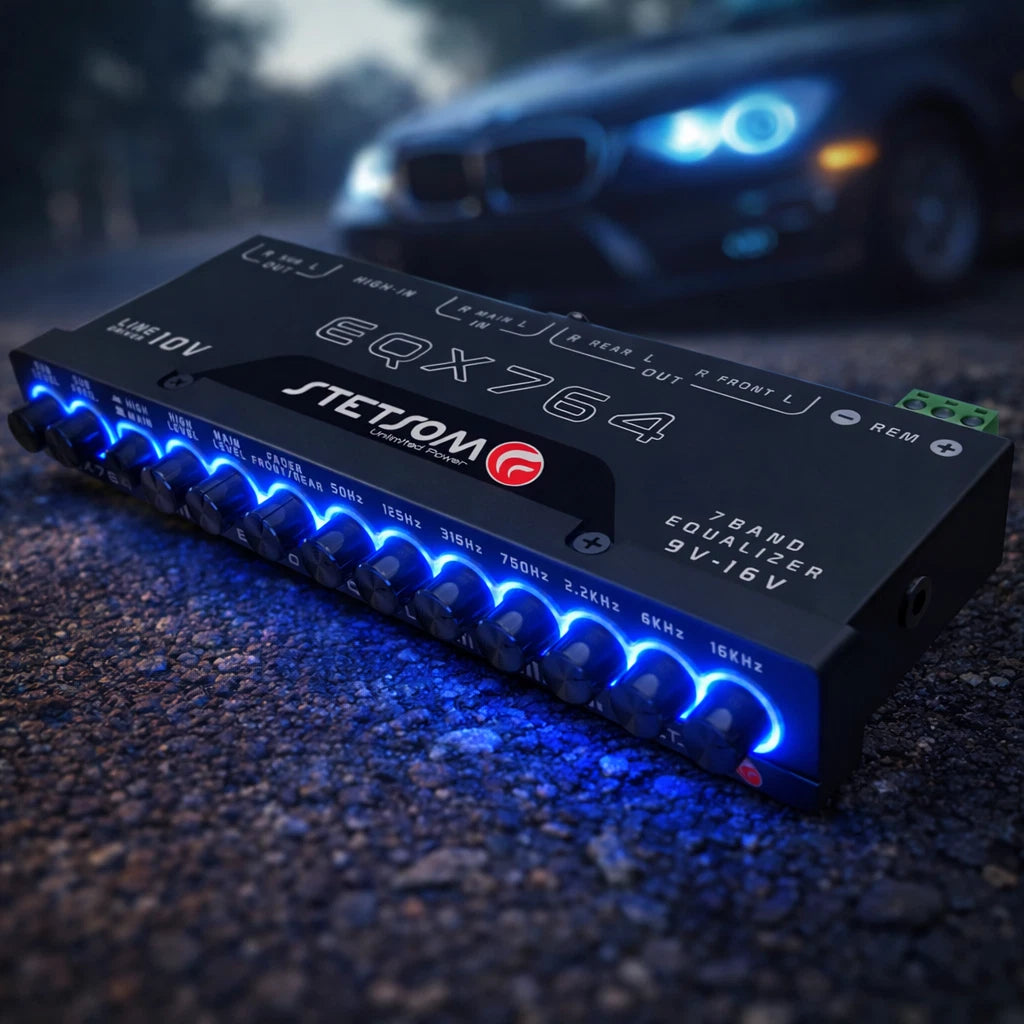 Stetsom EQX764 - 7 Band EQ Equalizer + Same Day Shipping from USA!