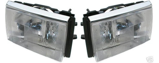 SCHEINWERFER PAAR SET LINKS & RECHTS NEU VOLVO 240 1372107 1372106