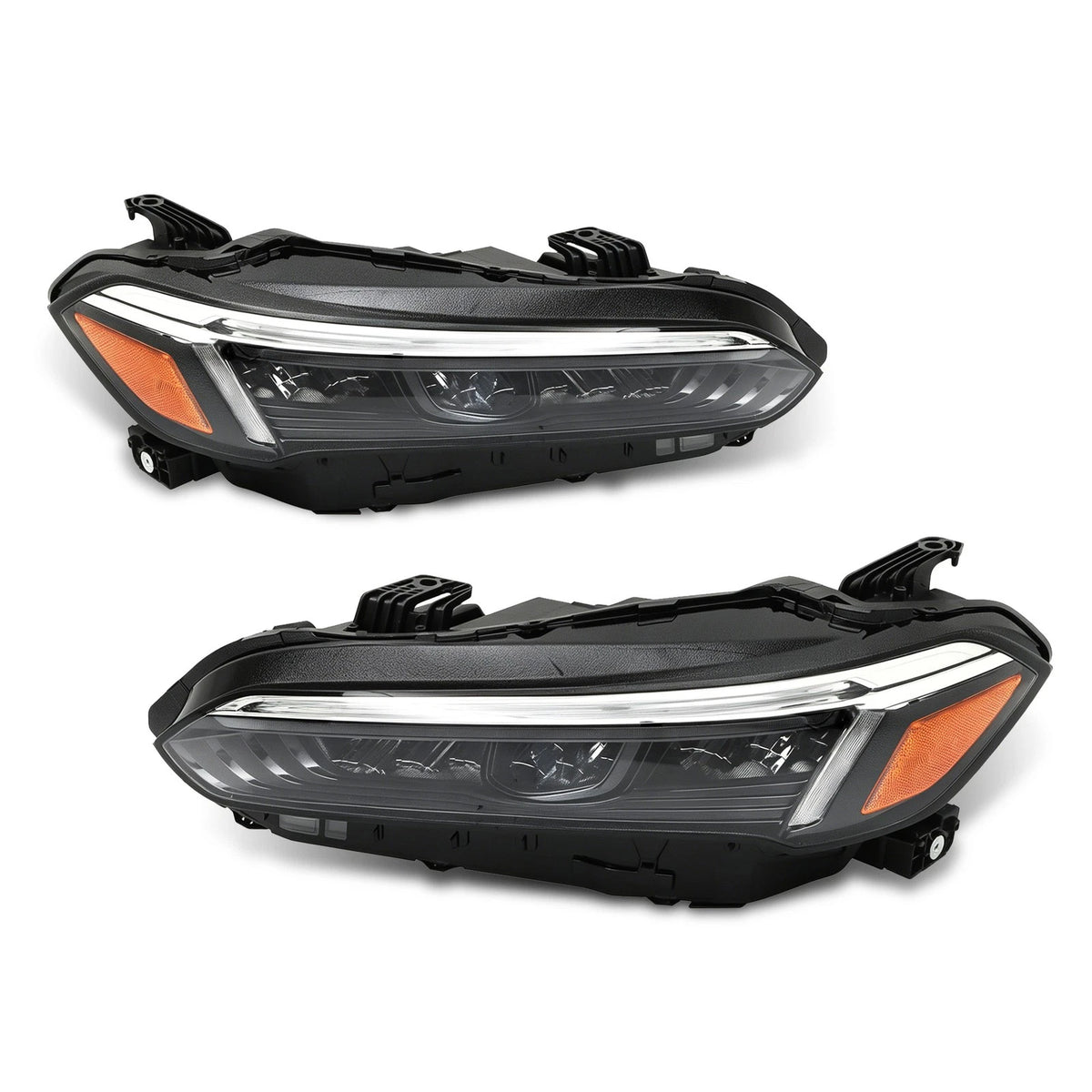 LH+RH Headlamps Headlights For Honda Civic Sport/Touring 2022 2023 LED