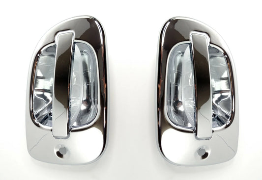 Pair(2) Exterior Door Handle Chrome Covers for Freightliner Cascadia & M2