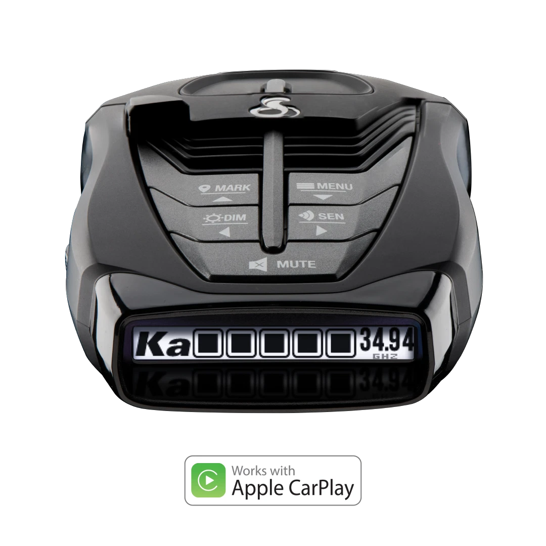 Cobra RAD 480i Radar/Laser Detector Updateable IVT VOICE OLED BLUETOOTH