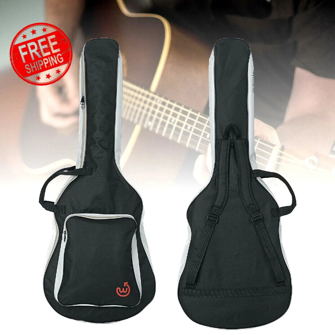 Wayfinder Soft Padded Acoustic Guitar Case Gig Bag with Backpack Straps