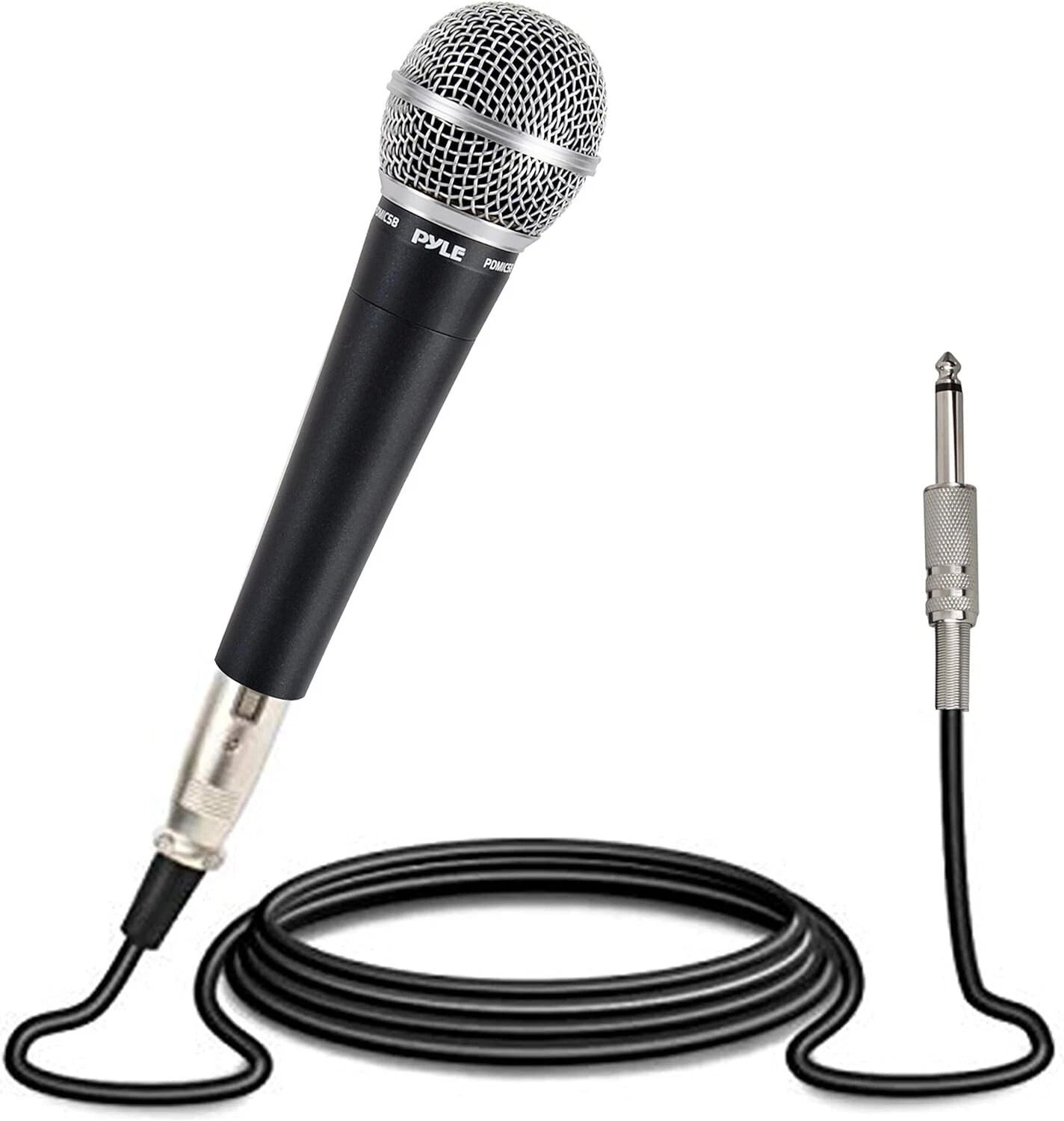 Professional Moving Coil Dynamic Handheld Microphone + 15' Cable PDMIC58