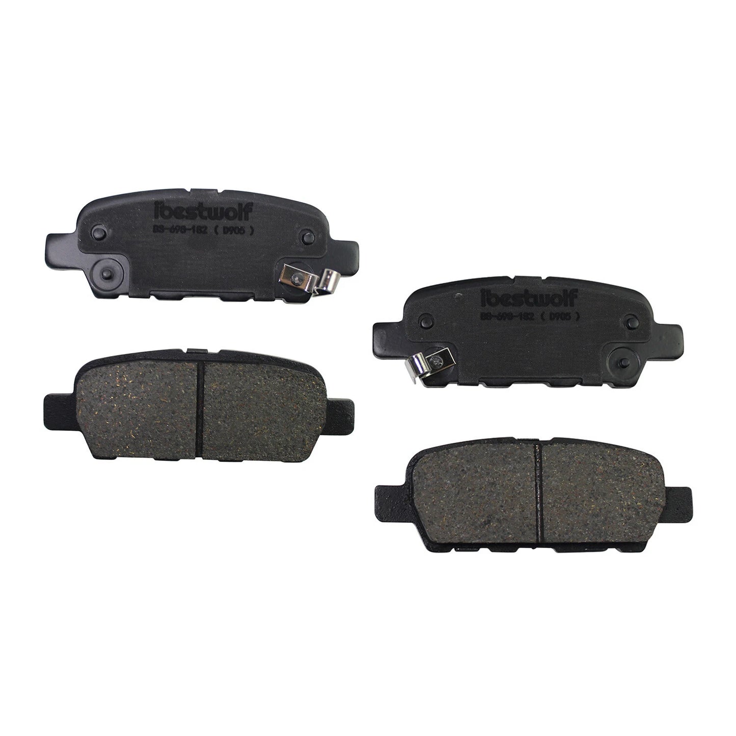 Rear Ceramic Brake Pads for Nissan Altima Rogue Maxima Murano Sentra G35 G37 Q50