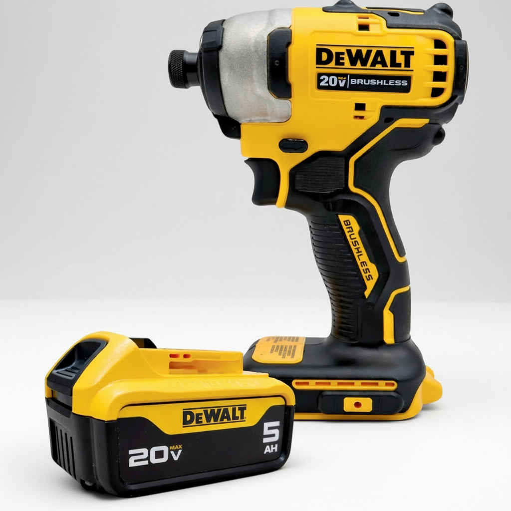 DEWALT DCF809B 20V MAX Atomic 1/4" Brushless Impact Driver 5.0 Ah Battery Pack