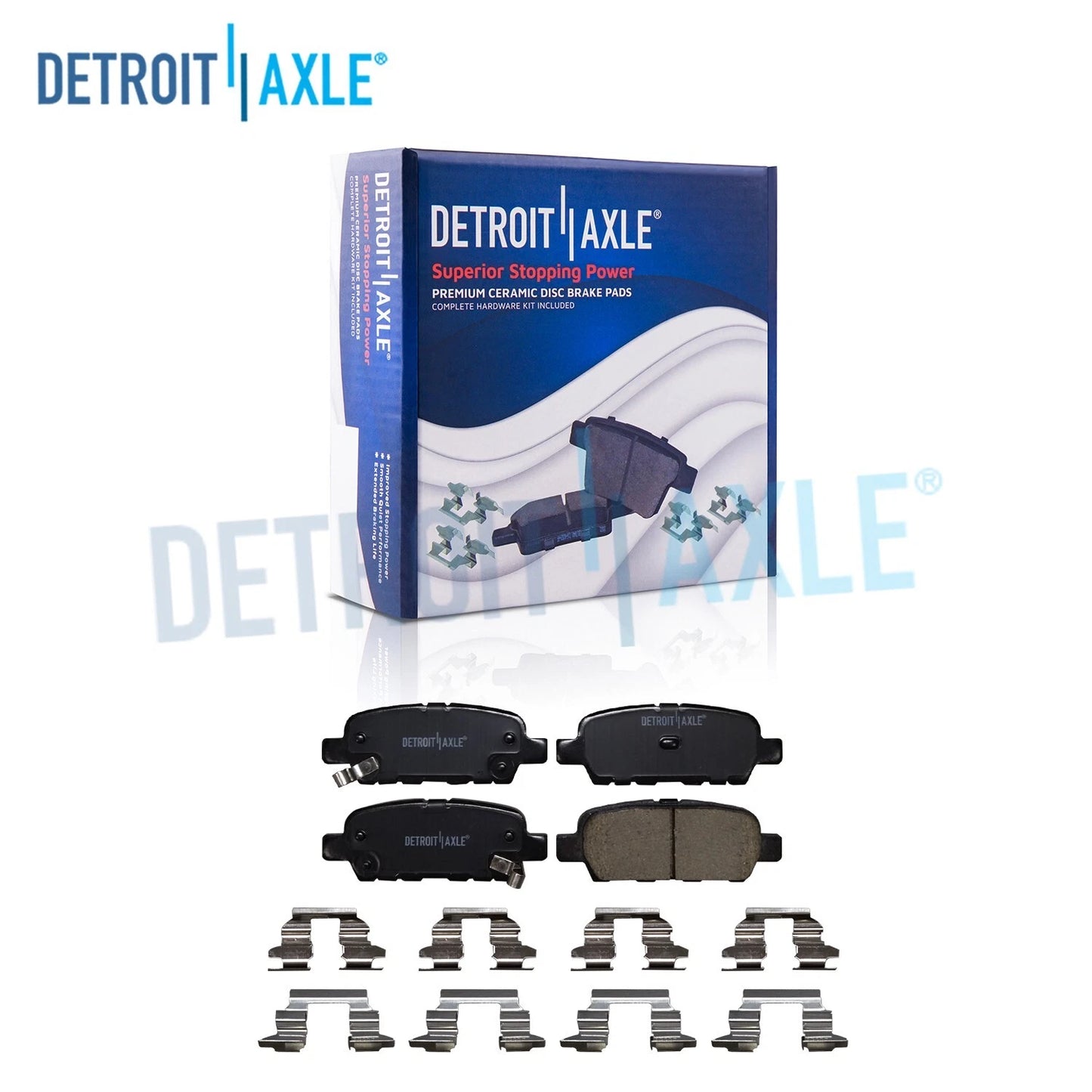 Rear Ceramic Brake Pads for Nissan Altima Quest Maxima Murano Sentra G35 G37 Q50