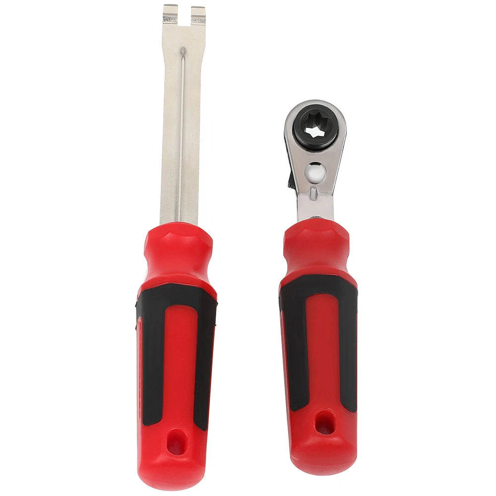 Automatic Slack Adjuster Release Hand Tool Set Adjust 5/16" Ratchet Wrench Brake