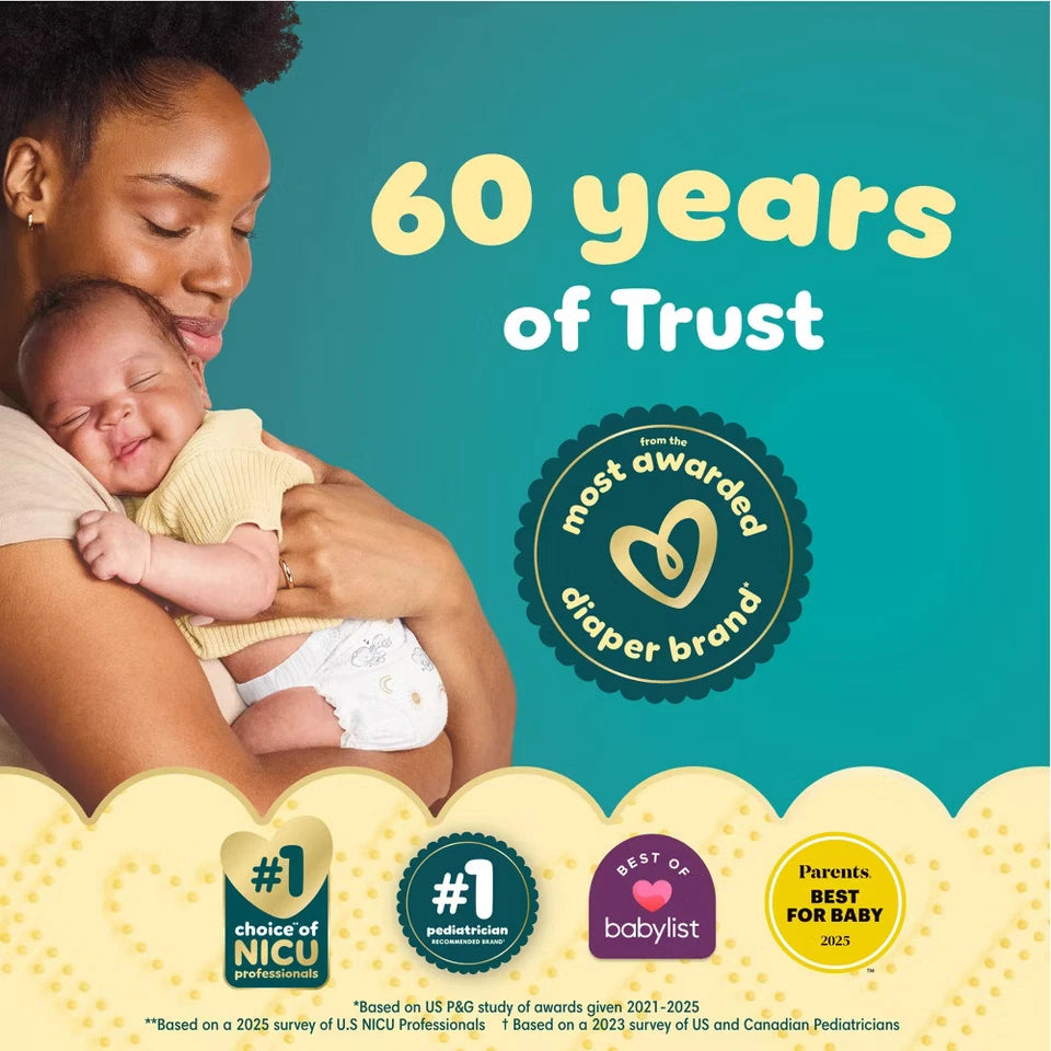 Pampers Swaddlers Sensitive Disposable Diapers - Size 0 - 84ct