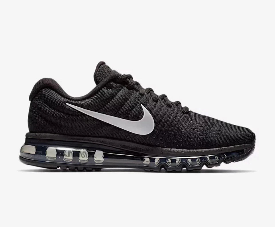Nike Air Max 2017 Shoes Black Anthracite White 849559-001 Men's Sizes NEW