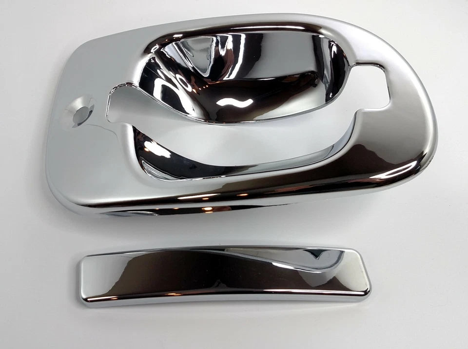 Pair(2) Exterior Door Handle Chrome Covers for Freightliner Cascadia & M2