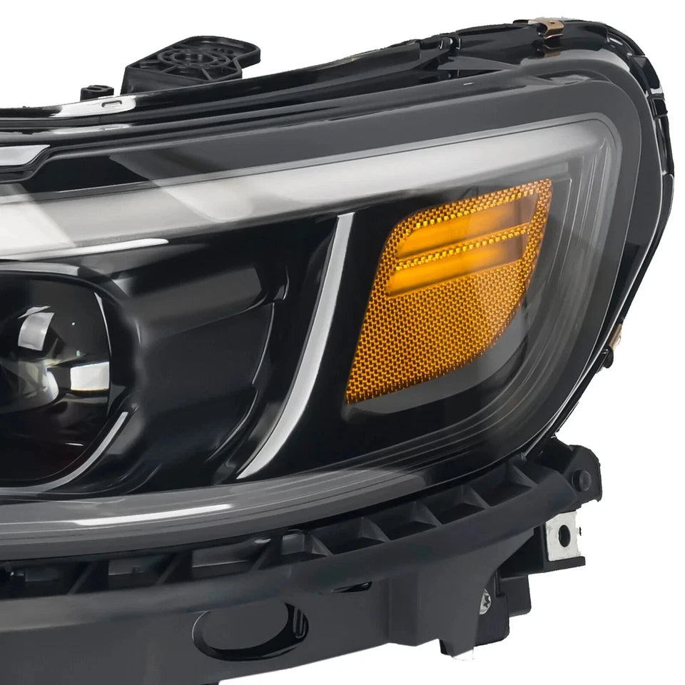 For 2019-2023 Jeep Cherokee Full LED Headlights w/Bulb w/Module Left&Right Pair