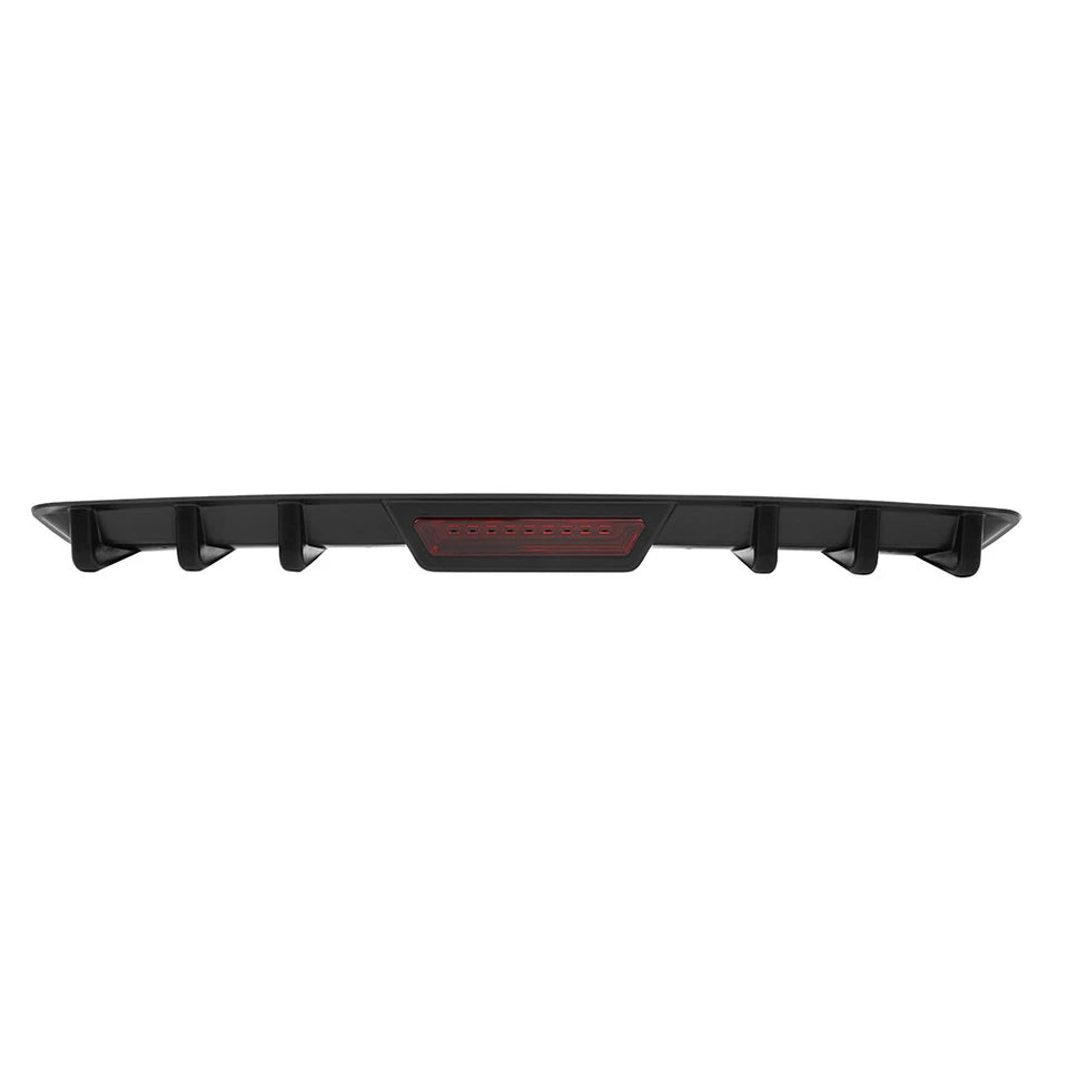 For Lexus IS250 IS350 Sedan Car Rear Lip Bumper Valance Diffuser Spoiler Black
