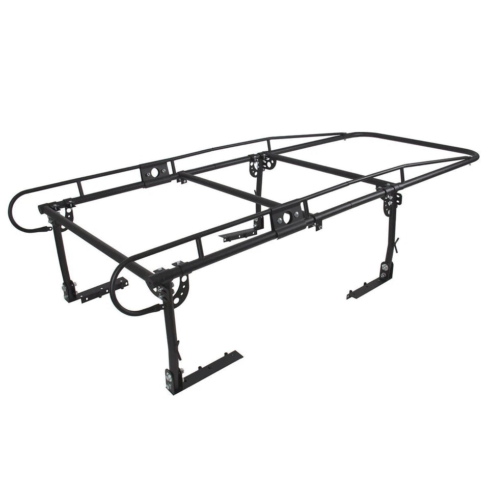1000 LBS Adjustable 58"-69" Universal Truck Bed Ladder Rack Lumber Utility Kayak