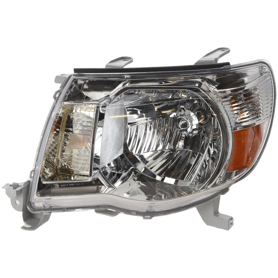 Headlight Set For 2005-2011 Toyota Tacoma Left and Right Halogen With Bulb 2Pc