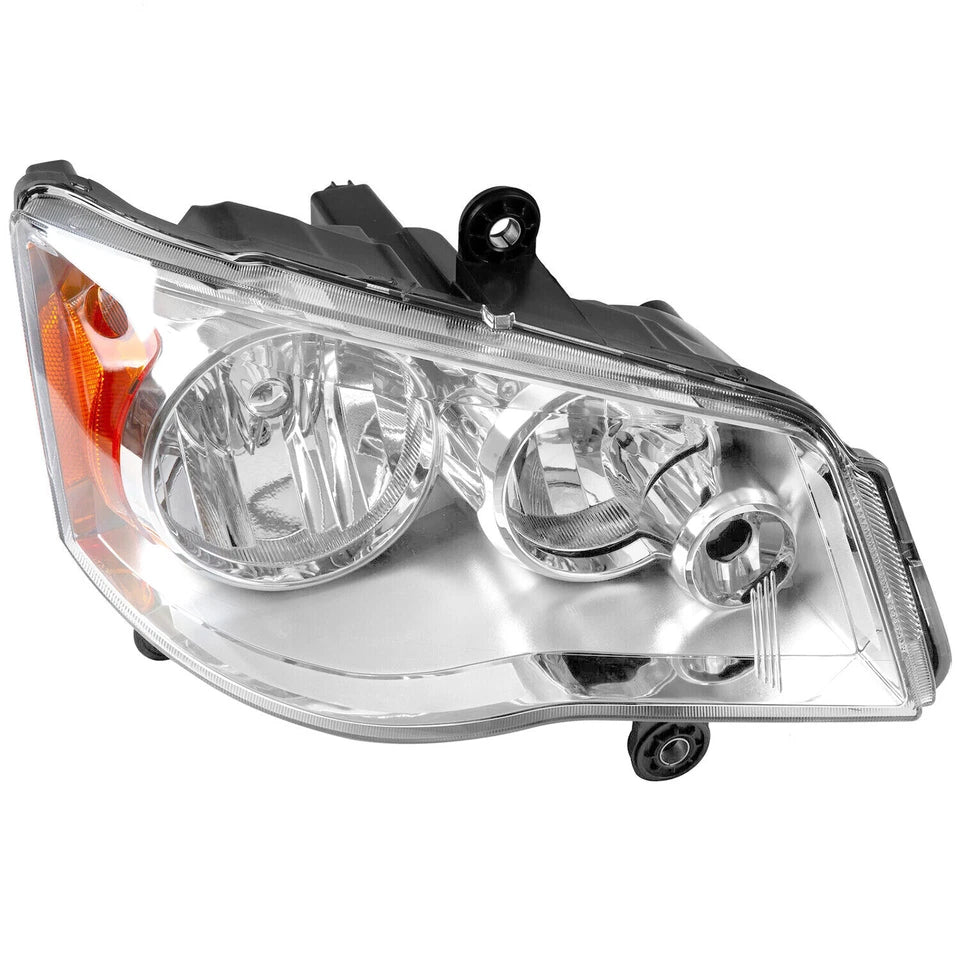 2Pcs Headlight For 2008-2016 Chrysler Town&Country 2011-2020 Dodge Grand Caravan