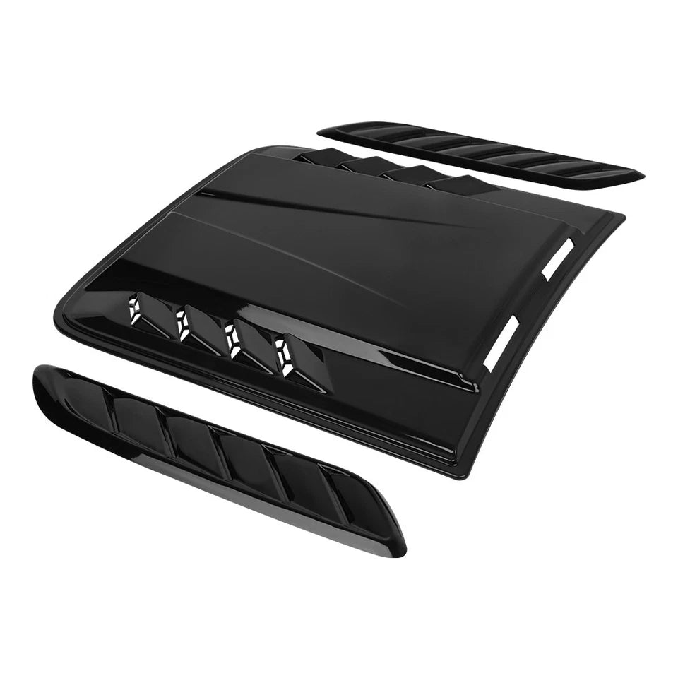 For Mazda 3 2 Car Front Air Flow Scoop Hood Intake Vent Bonnet Cover Trim Decor