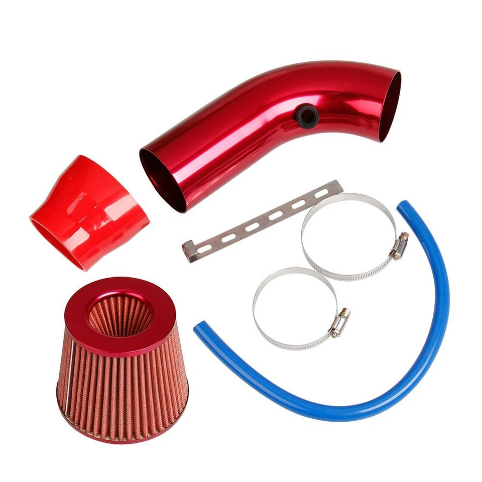 3inch Cold Air Intake Filter Pipe Induction Kit Power Flow Hose System Car Parts