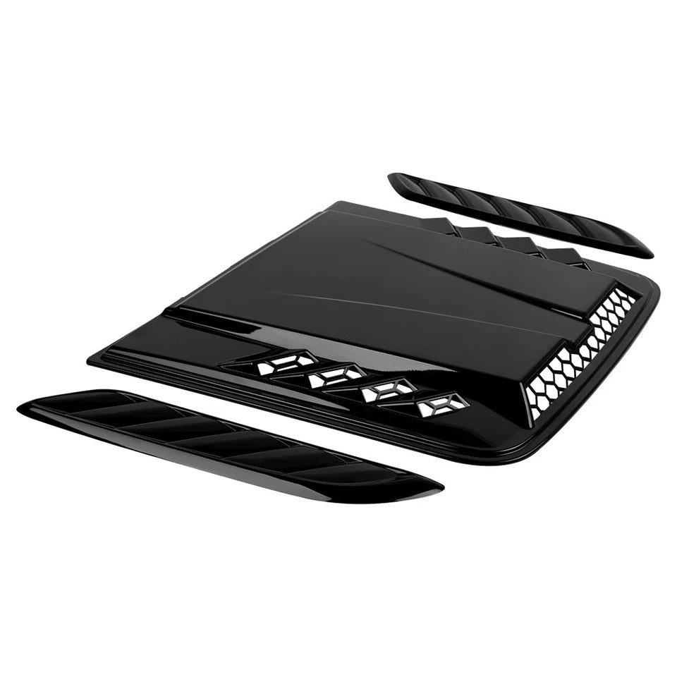 For Mazda 3 2 Car Front Air Flow Scoop Hood Intake Vent Bonnet Cover Trim Decor