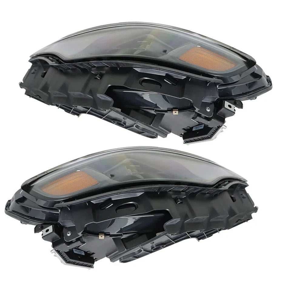For 2019-2023 Jeep Cherokee Full LED Headlights w/Bulb w/Module Left&Right Pair