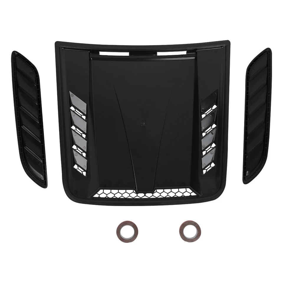 For Mazda 3 2 Car Front Air Flow Scoop Hood Intake Vent Bonnet Cover Trim Decor