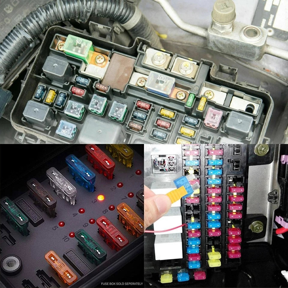 220X Car Blade Fuse Assortment Assorted Kit Blade Auto Truck Automotive Parts US