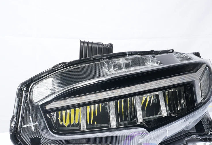 Sequential RGB LED Headlights For 2016-21 Honda Civic Sedan/Coupe/Hatchback,pair