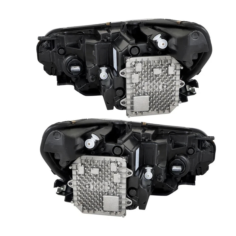 For 2019-2023 Jeep Cherokee Full LED Headlights w/Bulb w/Module Left&Right Pair