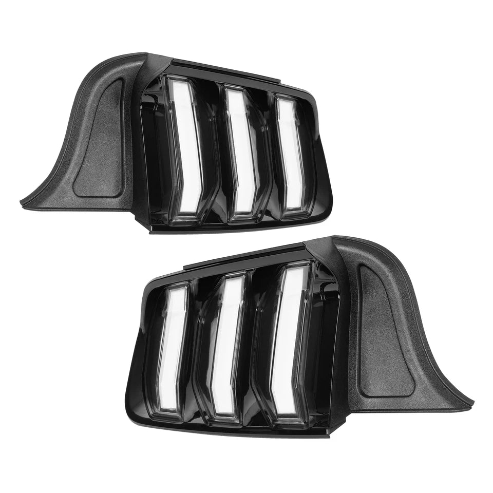 For 2015-2022 2023 Ford Mustang LED Tail Lights Brake Lamp w/ Sequential Signals