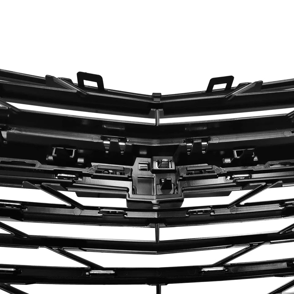 For Chevrolet Chevy Malibu 2019-2025 Front Upper&Lower Grille W/Chrome Trim 3PCS