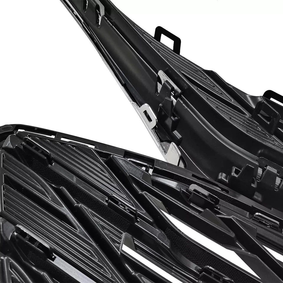 For Chevrolet Chevy Malibu 2019-2025 Front Upper&Lower Grille W/Chrome Trim 3PCS