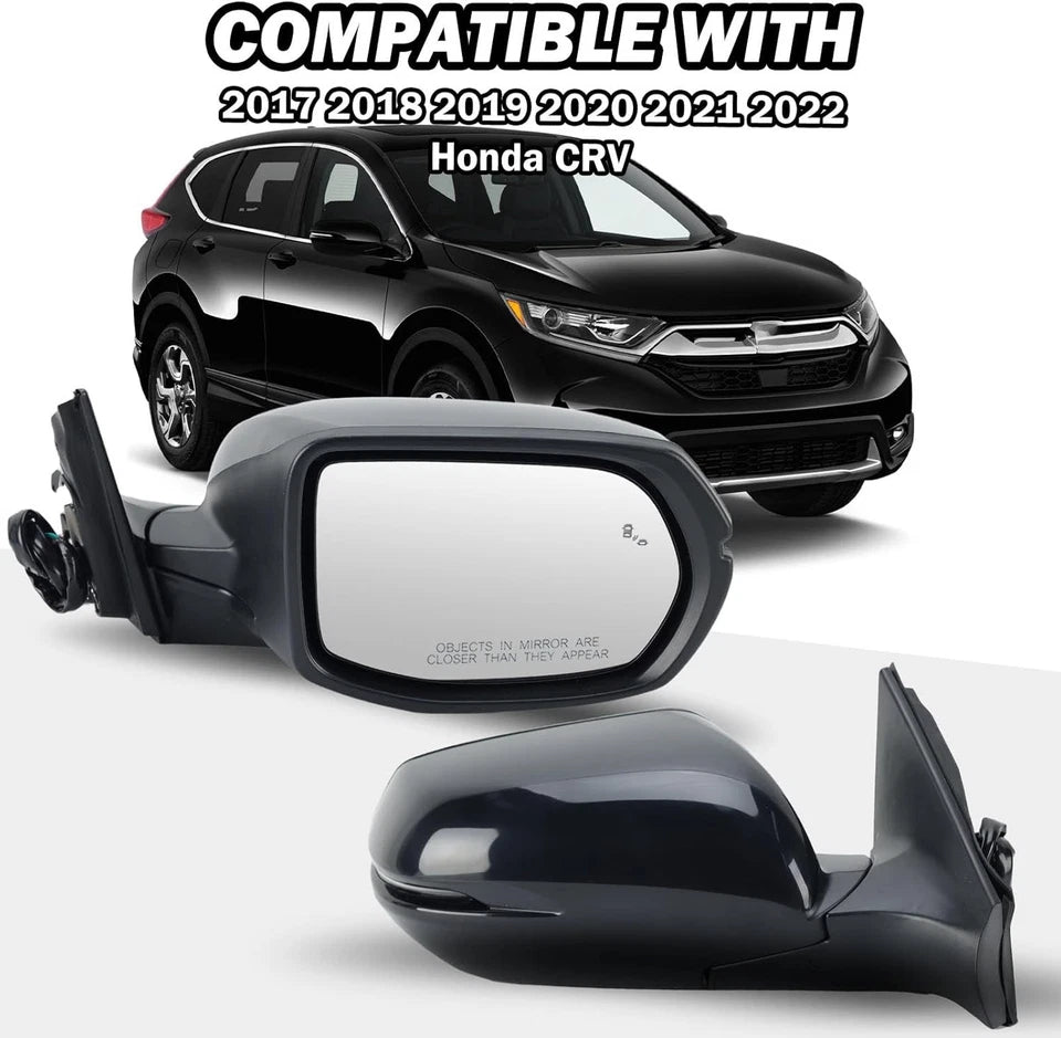 Passenger Side Mirror For 2017-2022 Honda CRV Side Mirror with BSD Heated Turn S
