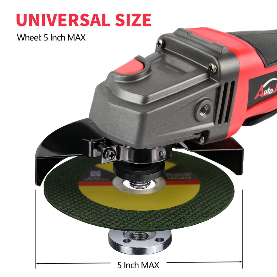 Cordless Brushless 4-1/2 Angle Grinder for Milwaukee 18V Battery 11000 RPM Tool