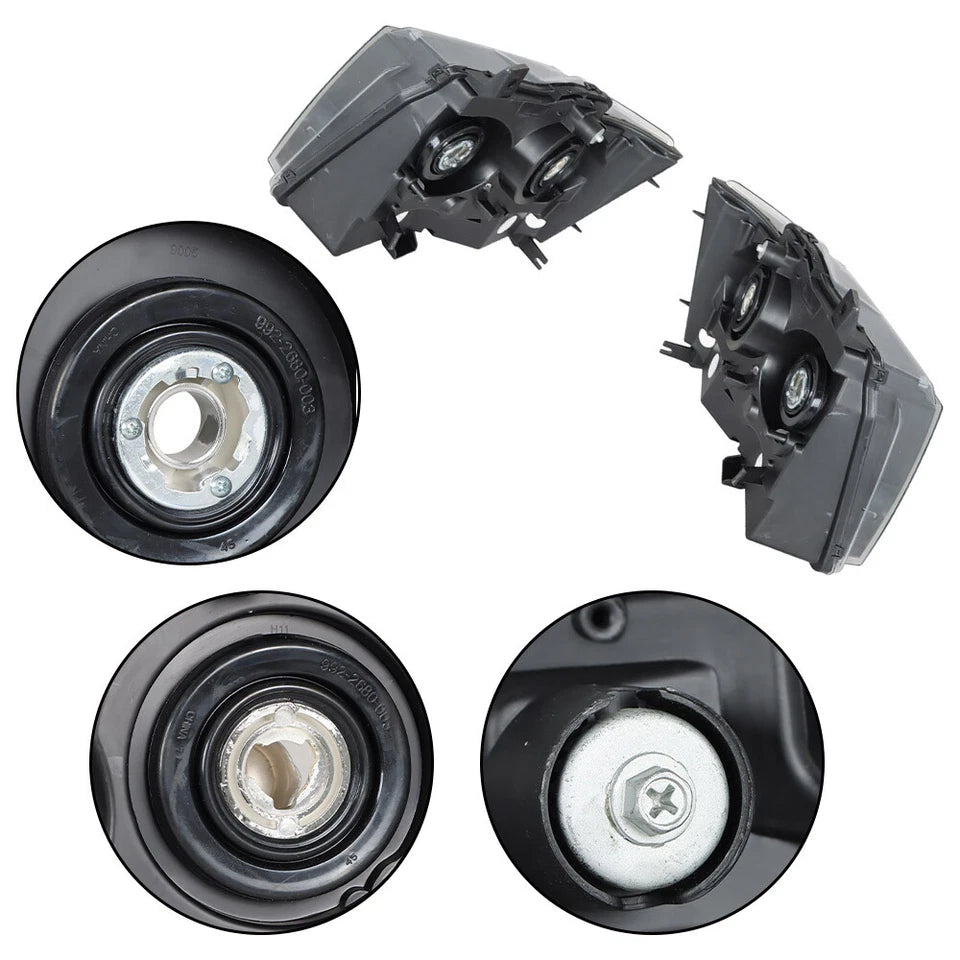 For 2007-2014 Chevy Avalanche Tahoe Suburban Amber Corner Halogen Headlights