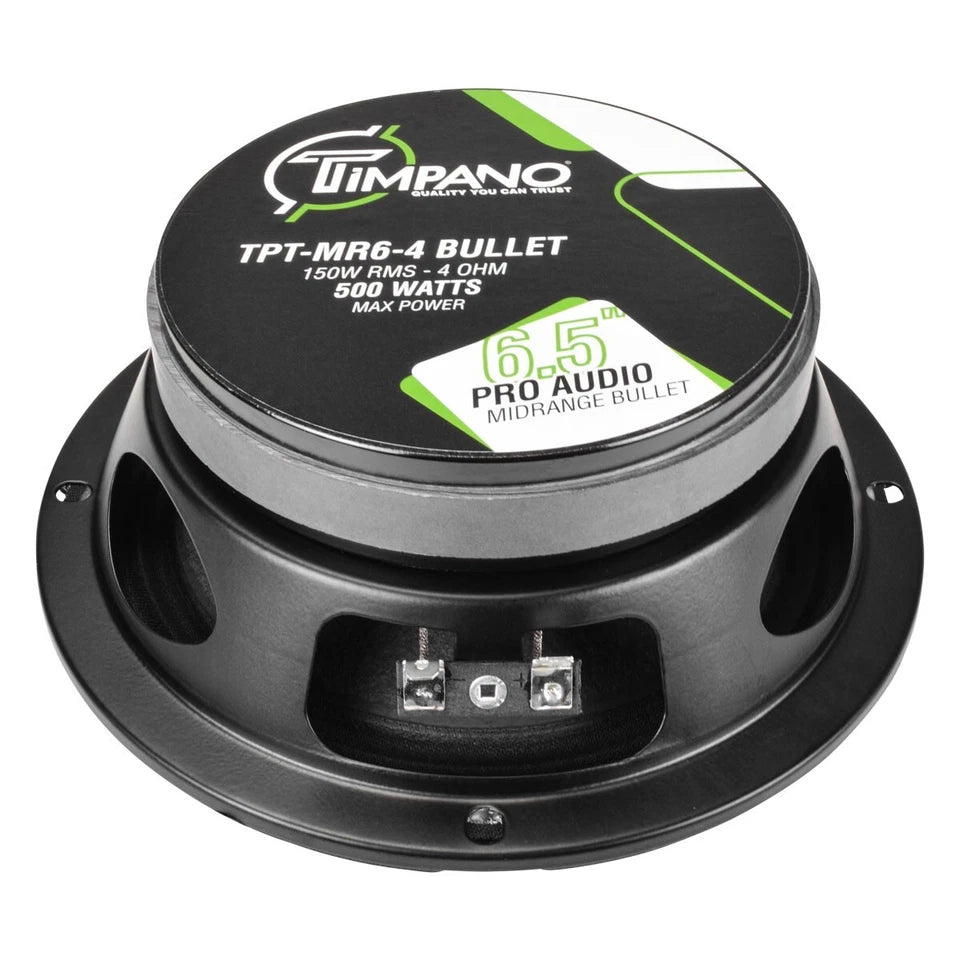 Bundle 4x 6.5" Speakers + 4x Super Tweeters 3200 Watts Car Audio Systems