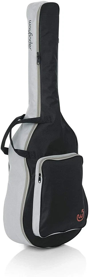 Wayfinder Soft Padded Acoustic Guitar Case Gig Bag with Backpack Straps
