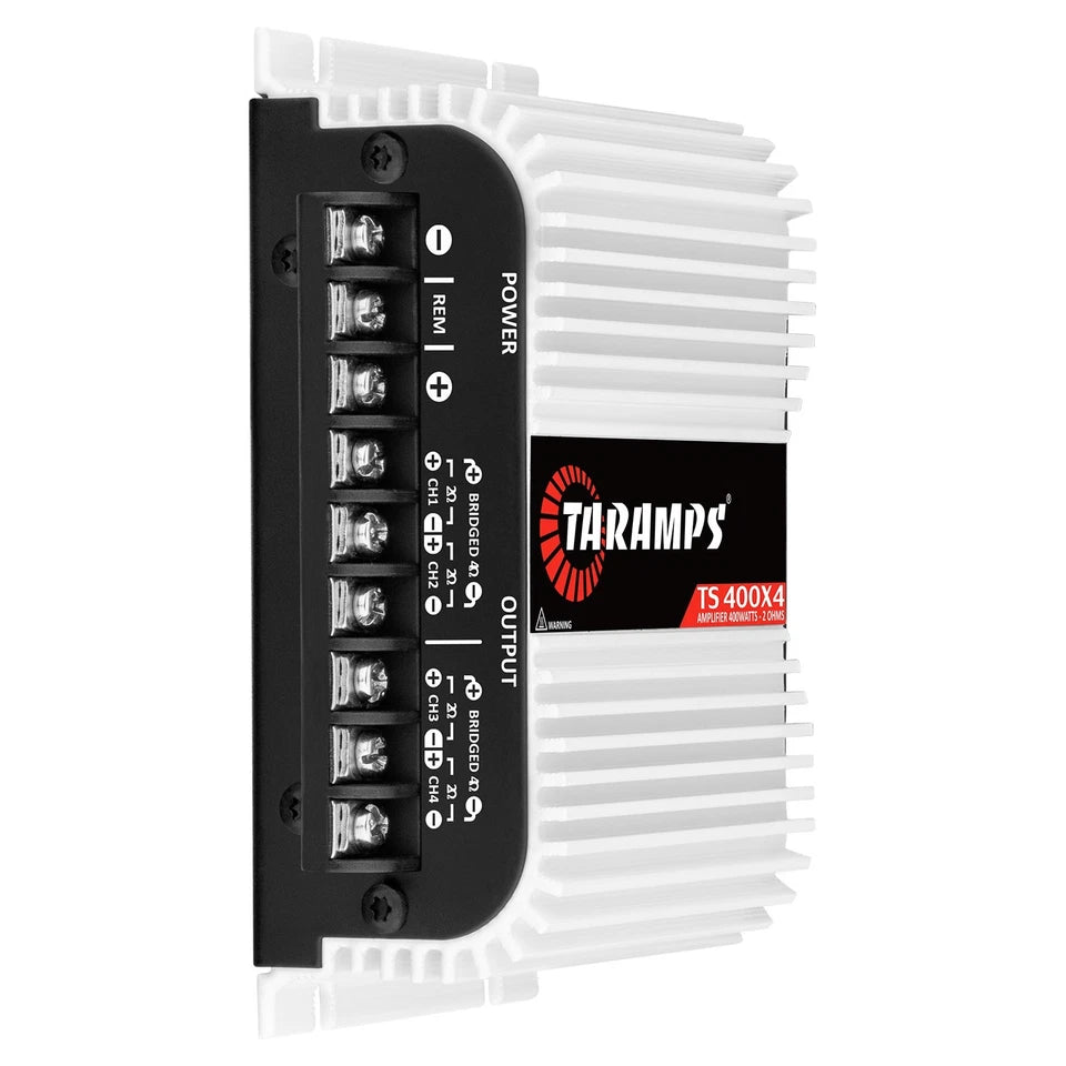 Taramps TS 400x4 Amplifier 4 Channels 2 Ohm 400W RMS NEW SMALL SIZE!