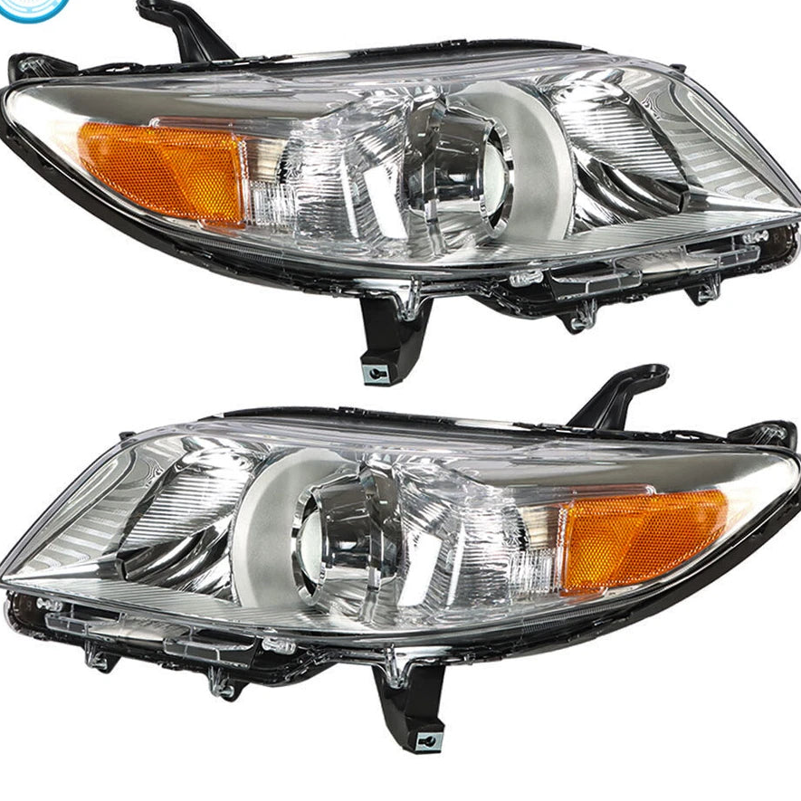 Pair Headlight For Toyota Sienna 2011-2019-2020 Halogen Headlamp Left+Right Side