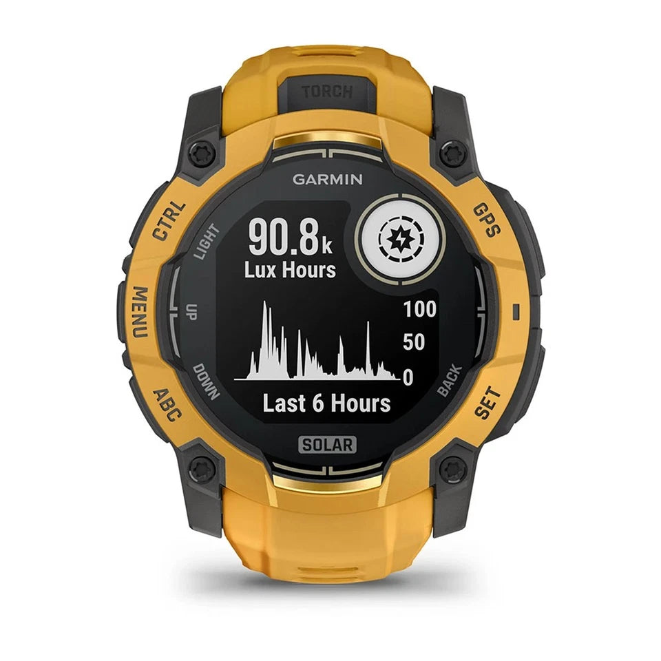 Garmin Instinct 3 - 50 mm GPS Smartwatch SOLAR Sunburst