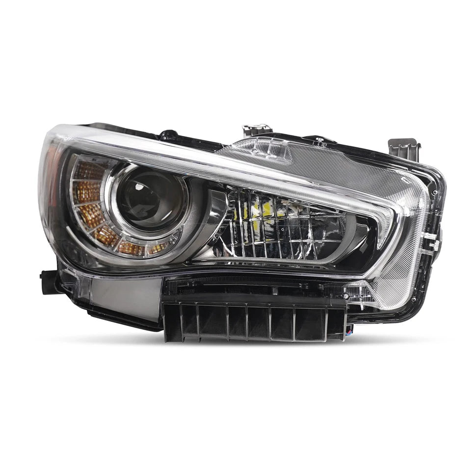 Full LED Headlight For 2018 2019 2020 Infiniti Q50 w/o AFS Right Passenger Side