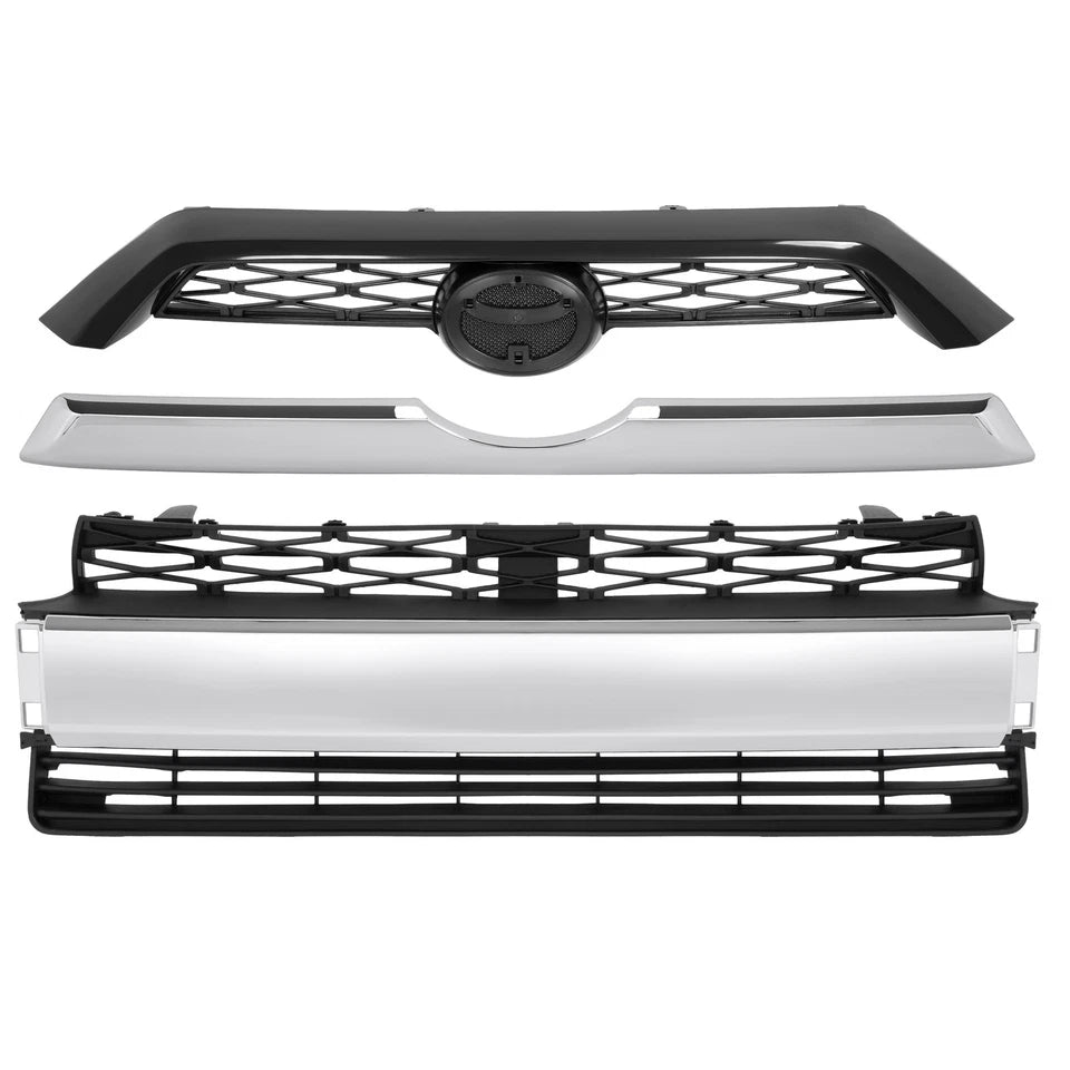 Fit Toyota 4Runner Limited 2014-2020 Front Bumper Body Kits & Grille Combo Set