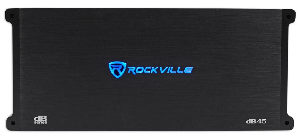 Rockville dB45 3200 Watt/800w RMS 4 Channel Amplifier Car Stereo Amp, Loud!!